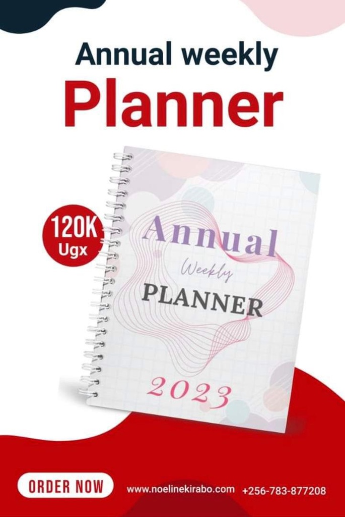 Annual Weekly Planner